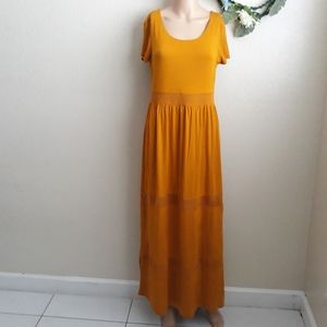 Spense Illusion Long Maxi Dress Sz Medium